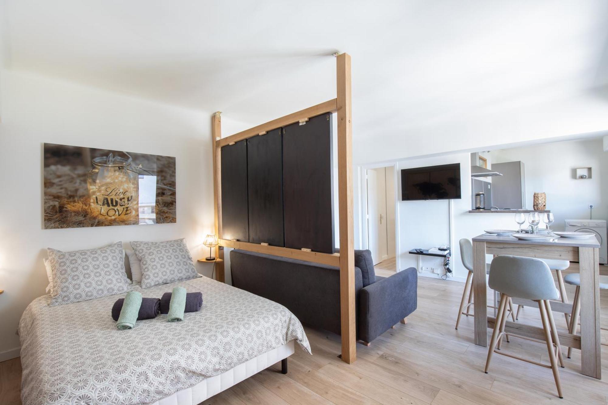 Ferienwohnung La Chic Riviera - Clim - Wifi - Croisette Cannes Exterior foto