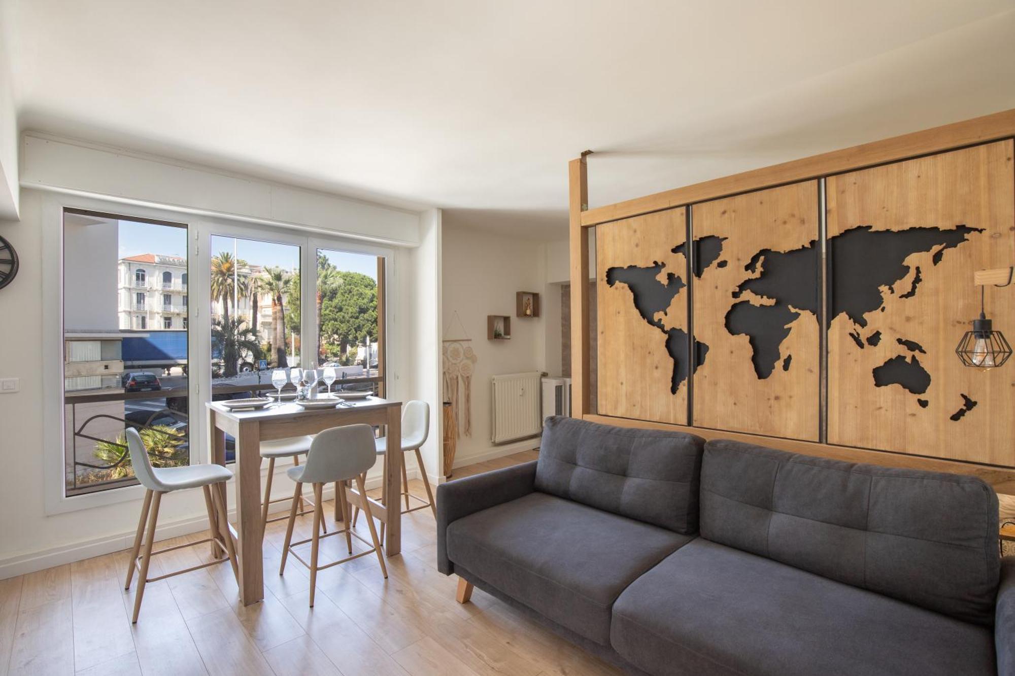Ferienwohnung La Chic Riviera - Clim - Wifi - Croisette Cannes Exterior foto